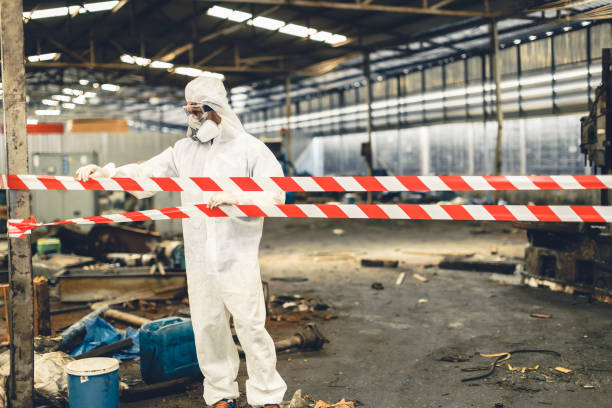 Professional Trauma Scene Cleanup technician working in Camden, SC